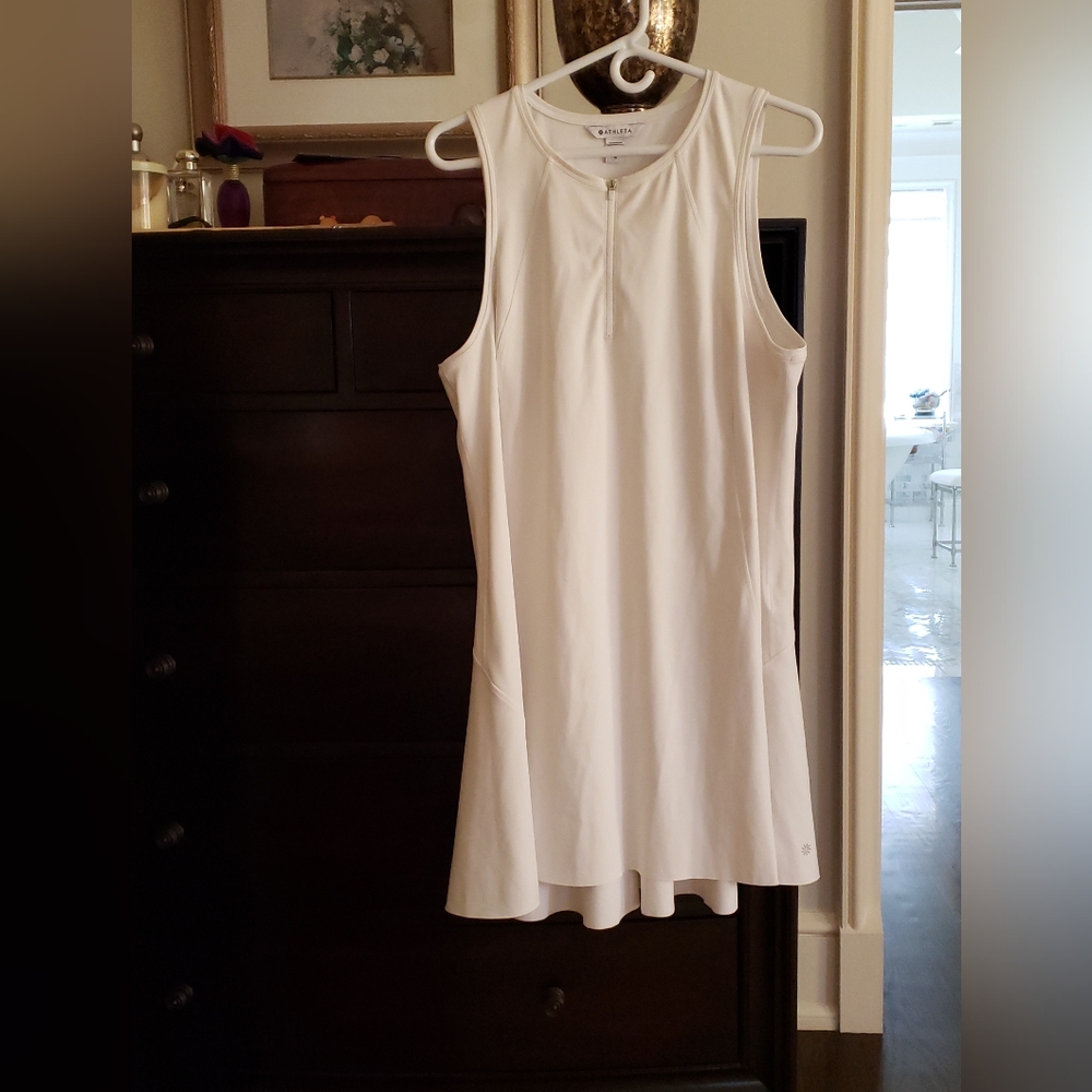 Athleta Match play dress, 1x, white